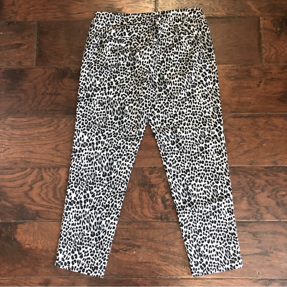 EUC WHBM Animal Print Skinny Pant Size 6R - Picture 2 of 4